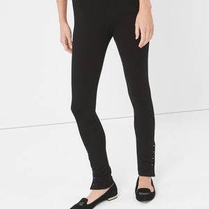 WHBM ANKLE STUD LEGGINGS
